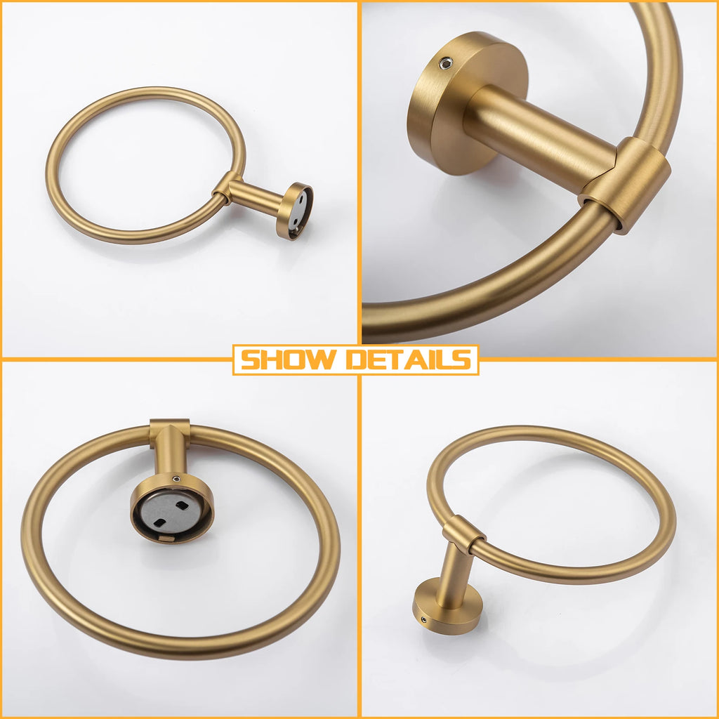 Bathroom Hardware Set Bathroom Accessories Black Robe Hook Towel Rail Bar Rack Bar Shelf Tissue Paper Holder Toothbrush Holder