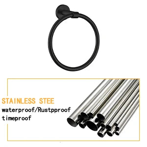 Bathroom Hardware Set Bathroom Accessories Black Robe Hook Towel Rail Bar Rack Bar Shelf Tissue Paper Holder Toothbrush Holder