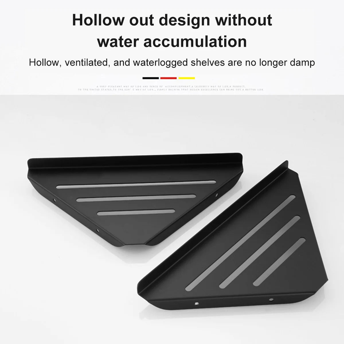 Bathroom Shelf Corner Shower Shelf No Drilling 304 Stainless Steel Corner Organizer Storage Heavy-Duty Hollow Shampoo Rack