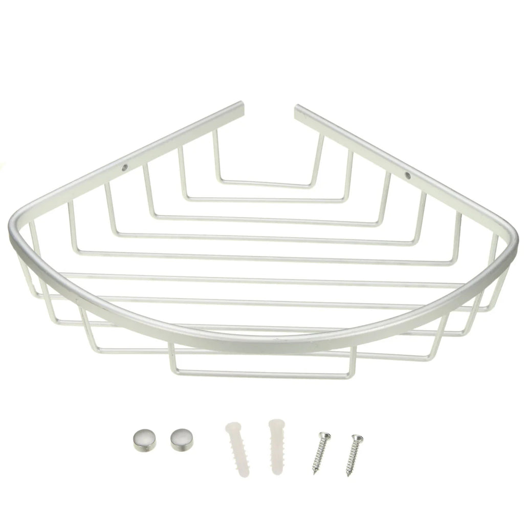 Bathroom Shelves Aluminum Shower Triangular Rack Storage Corner Shelf For Shampoo Soap Cosmetic Basket Holder 2/3 Layer