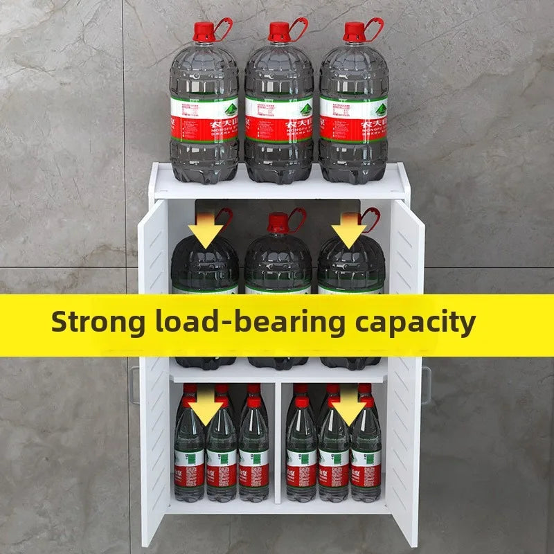 Bathroom Shelving Wood Wall Hanging Storage Rack Cabinet Corner Rack Plastic Elegant Modern Home Furniture Organization Holders