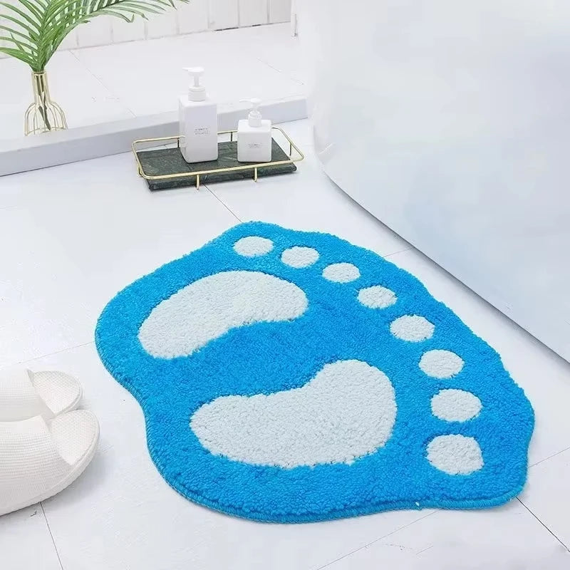 Bathroom Rugs Mats Water Absorbent Non-Slip Mat Used in Bathroom, Shower, Room, Etc.Soft Microfiber Bath Mat Machine Washable