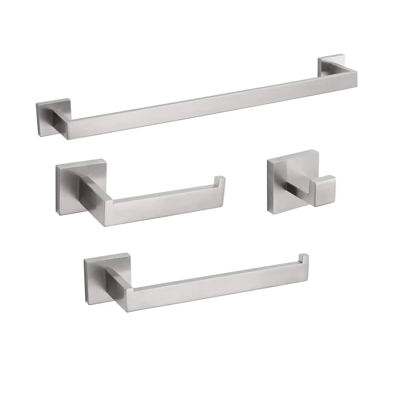 Bathroom Hardware Set Bathroom Accessories Black Robe Hook Towel Rail Bar Rack Bar Shelf Tissue Paper Holder Toothbrush Holder