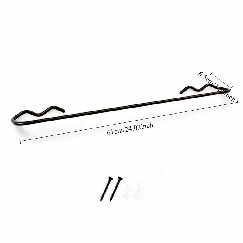 Bathroom Towel Bar, Dopamine Towel Racks for Bathroom Wall Mounted, Towel Holder Organizer Rod, Modern Home Decor